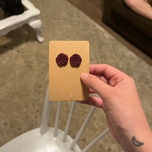 Polymer clay earrings